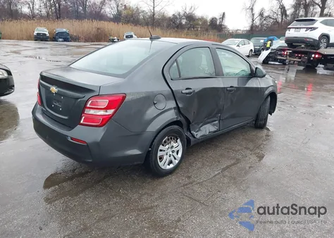 2018 Chevrolet Sonic Ls Auto из США, поврежденный, VIN 1G1JB5SG8J4114322